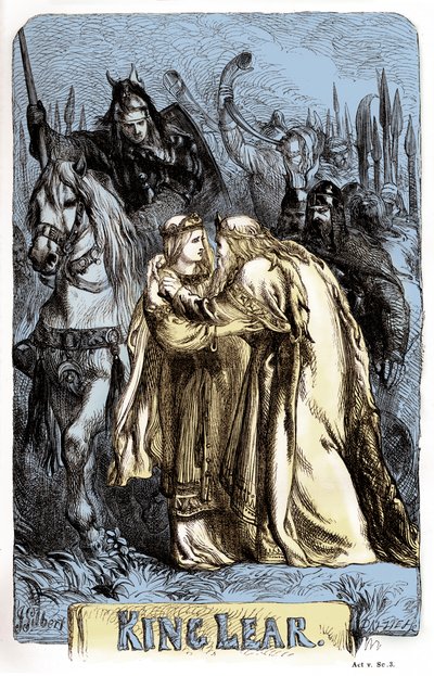 král Lear od John Gilbert