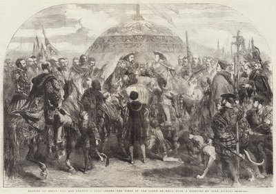 Setkání Jindřicha VIII. a Františka I. poblíž Ardres, Pole Zlatého plátna od John Gilbert