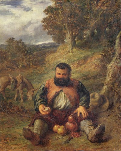 Sancho Panza, 1859 od John Gilbert