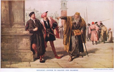 Shylocks odpovídá od John Gilbert