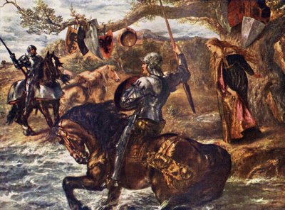 Sir Lancelot, ilustrace z 