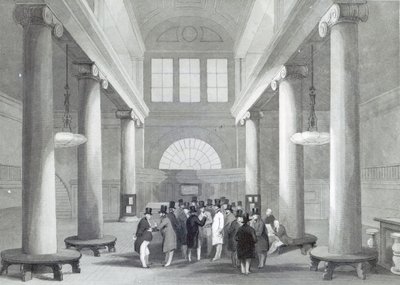 Burza cenných papírů, vyrytý Henry Melville, c.1842 od John Gilbert