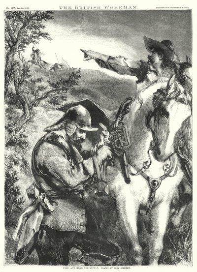 Zastavte se a opravte sponu (rytí) od John Gilbert