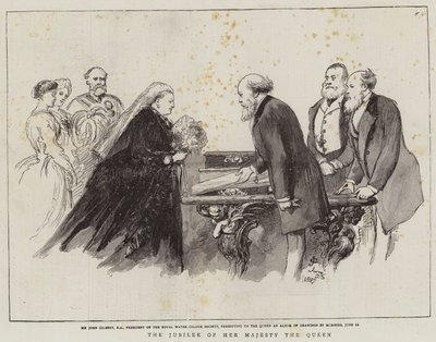 Jubileum Jejího Veličenstva královny od John Gilbert