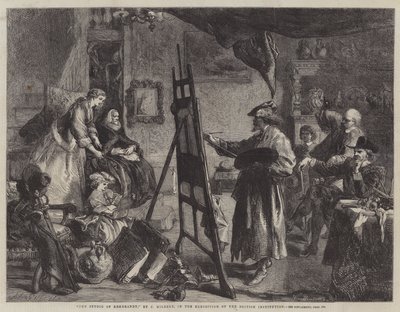 Rembrandtovo studio od John Gilbert