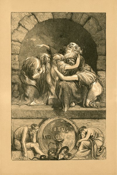 Titus Andronicus od John Gilbert
