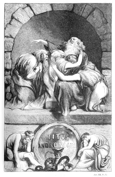 Titus Andronicus od John Gilbert