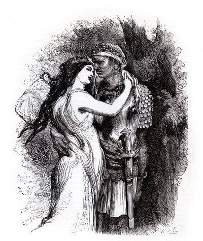 Titus Andronicus od Williama Shakespeara od John Gilbert