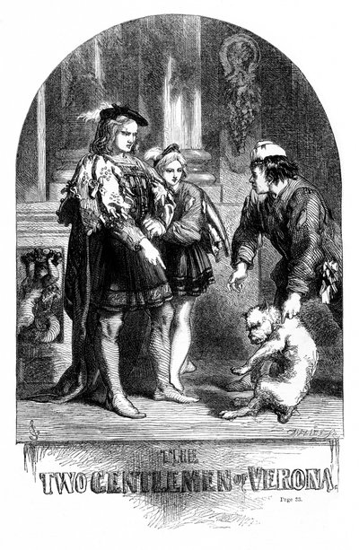 Dva pánové z Verony od John Gilbert