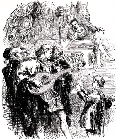 Hra Williama Shakespeara od John Gilbert