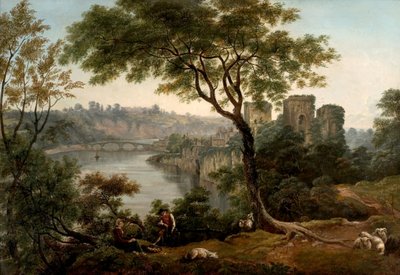 Hrad Chepstow, Monmouthshire od John Glover