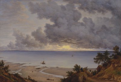 Sandown Bay, z blízkosti Shanklin Chine, Isle of Wight od John Glover