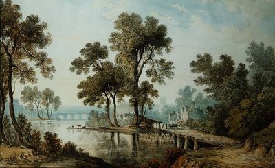 Pohled na Darley, Derbyshire od John Glover