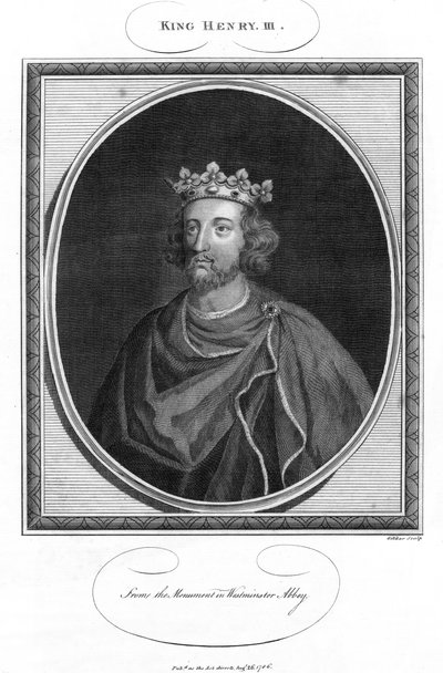 Král Jindřich III., 1786. od John Goldar