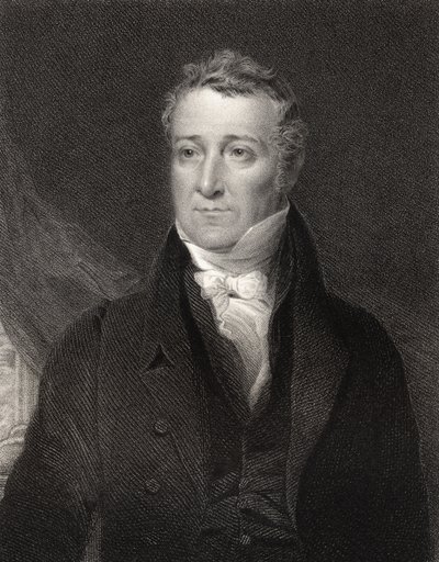 William Huskisson, vyrytý Johnem Cochranem (fl. 1821-65), z 