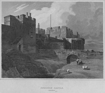 Carlisle Castle, Cumberland, 1814 od John Greig