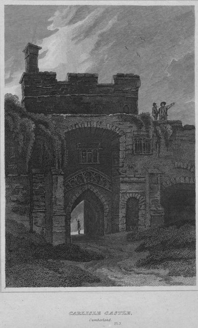 Carlisle Castle, Cumberland, 1814 od John Greig