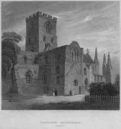 Katedrála v Carlisle, Cumberland., 1814 od John Greig