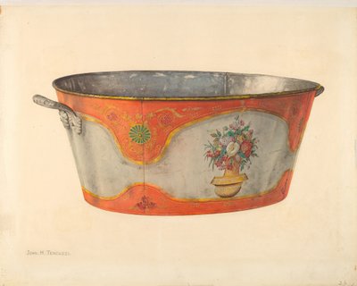 Malovaná mísa od John H. Tercuzzi