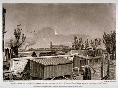 Westminster, Londýn, 1808. od John Hall