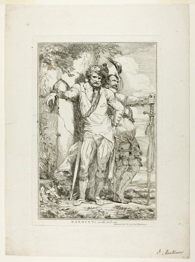 Banditi na vyhlídce od John Hamilton Mortimer