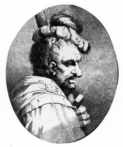 Bardolph, v Jindřich IV, 1776 od John Hamilton Mortimer