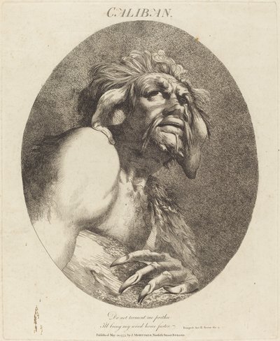 Kalibán od John Hamilton Mortimer