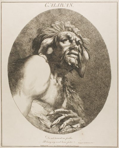 Kalibán od John Hamilton Mortimer