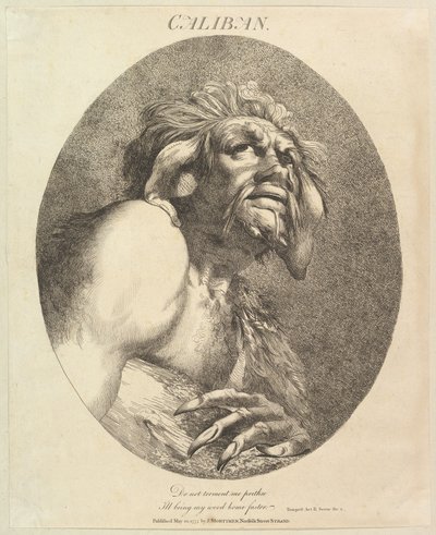 Kalibán dvanáct postav ze Shakespeara, 20. května 1775. od John Hamilton Mortimer