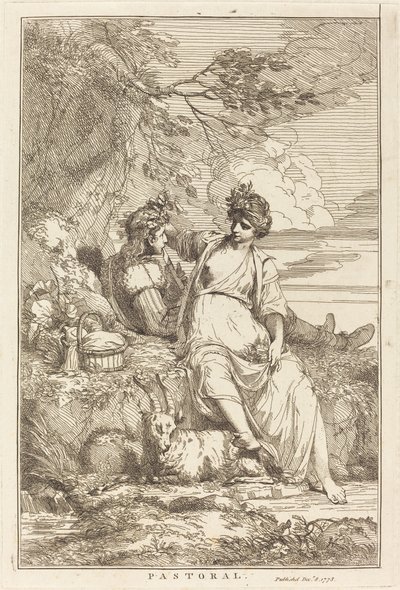 Pastorální od John Hamilton Mortimer
