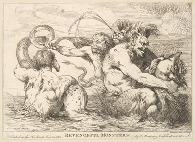Revengeful Monsters, 25. ledna 1780. od John Hamilton Mortimer