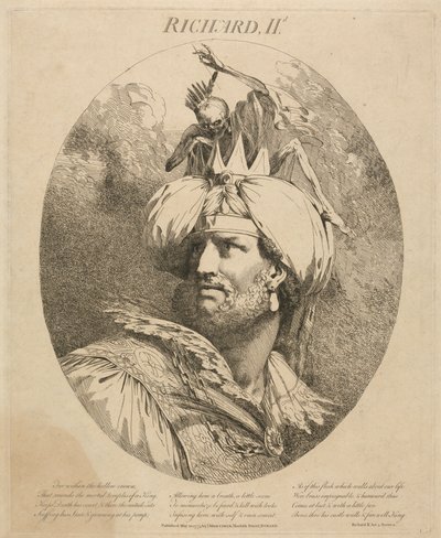 "Richard II", dějství III, scéna II od John Hamilton Mortimer