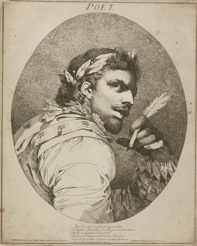 Básník, „Sen noci svatojánské“, dějství V, scéna I od John Hamilton Mortimer