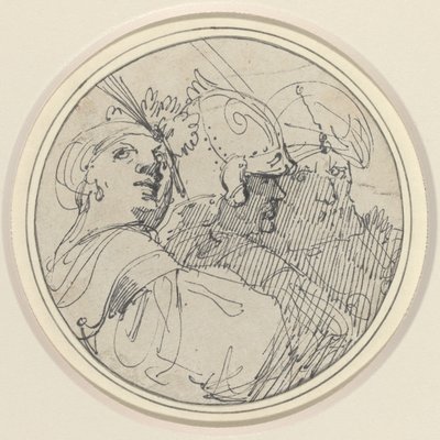 Tři orientální hlavy od John Hamilton Mortimer