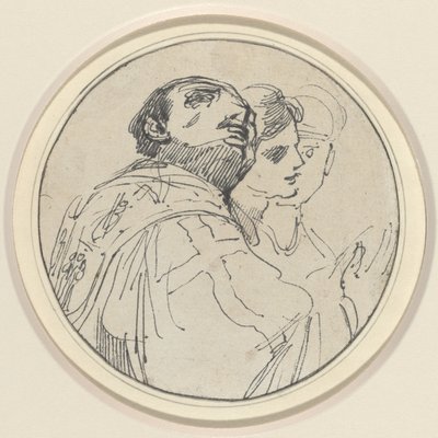 Tři orientální hlavy od John Hamilton Mortimer