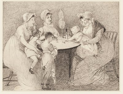 Dětská spinningová hra, 1807 od John Harden