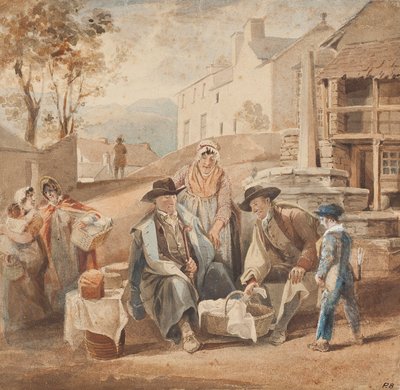 Obchodní jednání Ambleside (wc na papíře) od John Harden