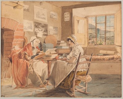 Brathay kuchyně (wc na papíře) od John Harden