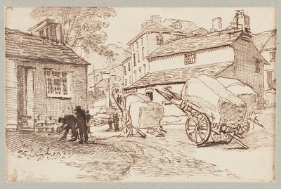 Vozíky v Ambleside, Cumbria, 1823 od John Harden