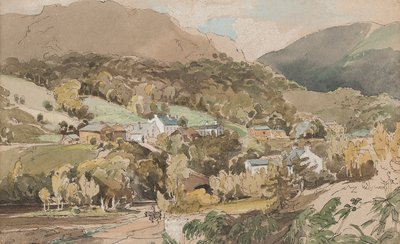 Clappersgate, 1812 (wc na papíře) od John Harden