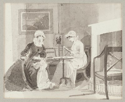 Paní H, Jessie a mladá Sophia od John Harden