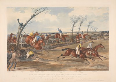 Jedna ze sady čtyř: Liverpool Great National Steeple-Chase od John Harris