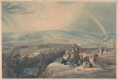 Panoramatický výhled na Sheffield od John Harris