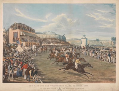 Závod o řemeslnický talíř, Chester, 1839 / Osmnáct odstartoval, pouze tři se umístili ... od John Harris