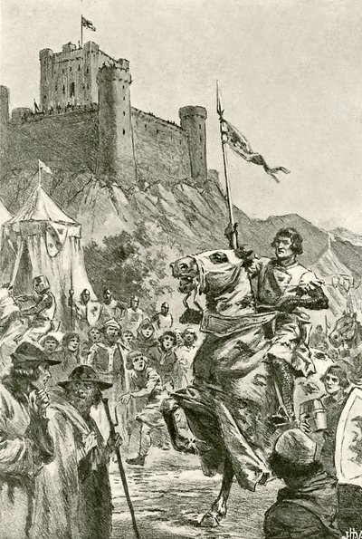 Sestavení na turnaj (litho) od John Harris Valda