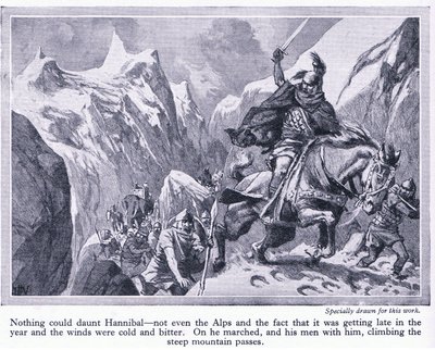 Jak Hannibal překročil Alpy, kolem roku 1950 od John Harris Valda