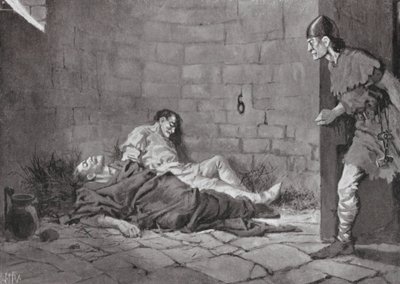 Uvěznění a smrt vévodů Erika a Valdemara od John Harris Valda