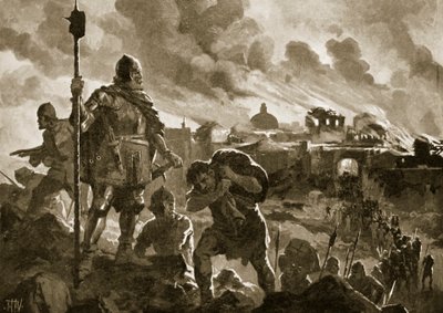 Ivan Černý zapálí Zhabliaka od John Harris Valda