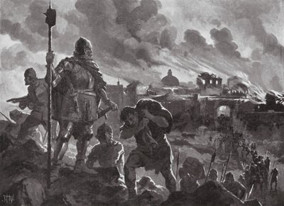 Ivan Černý zapálí Žabliak od John Harris Valda