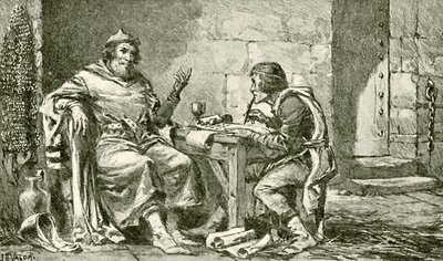 Marco Polo ve vězení od John Harris Valda